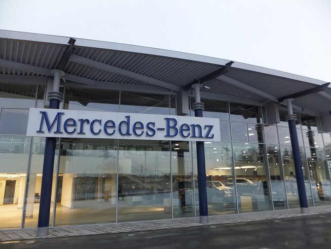 Проектирование автосалона Mercedes-Benz