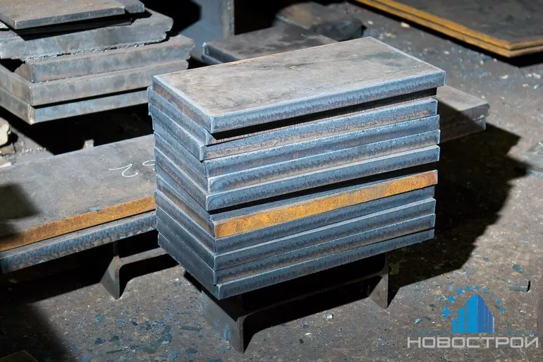 Производство металлоконструкций на заводе Новострой