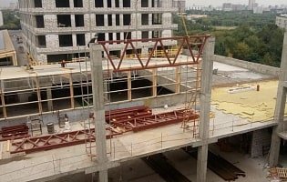 Изготовление и монтаж металлоконструкций для строительства «Многофункционального комплекса» в г. Москва