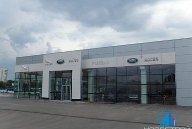 Автосалон Land Rover и Porsche, г. Москва. Площадь объекта 15000 м2